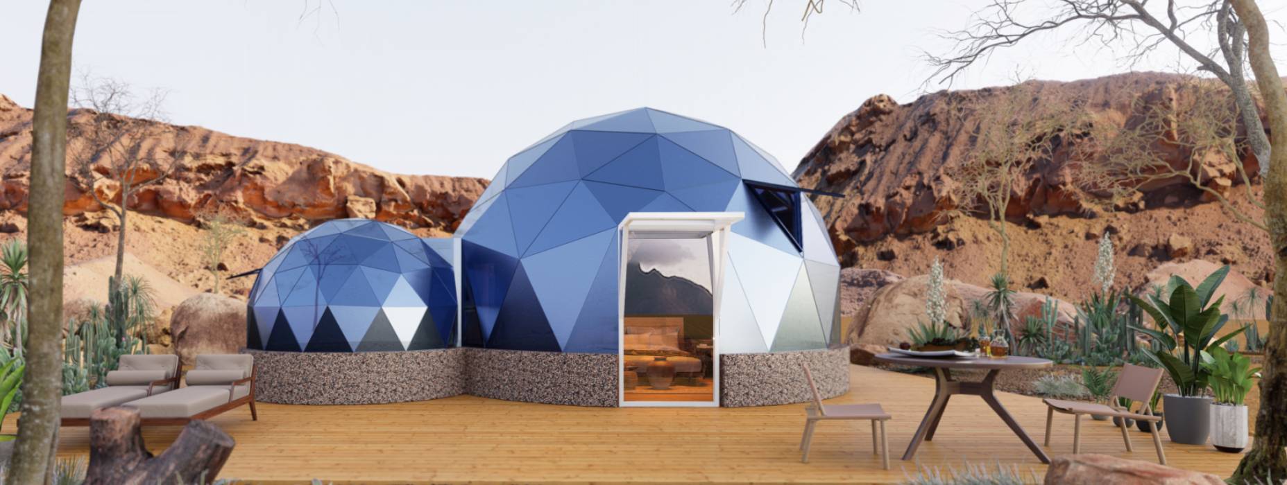 庐山区球形智能光伏玻璃星空房